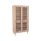 LABEL51 - Vitrinekasten Jule - Beige - 49x100x180cm