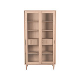 LABEL51 - Vitrinekasten Jule - Beige - 49x100x180cm