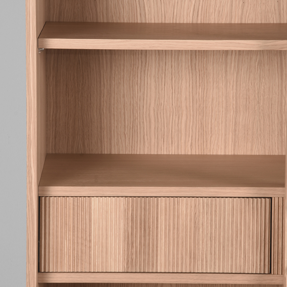 LABEL51 - Vitrinekasten Jule - Beige - 49x100x180cm