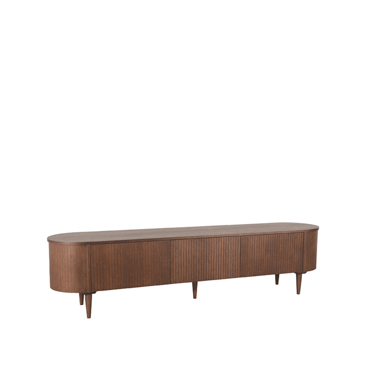 LABEL51 - Tv-Meubels Oliva - Walnoot - 47x220x55cm