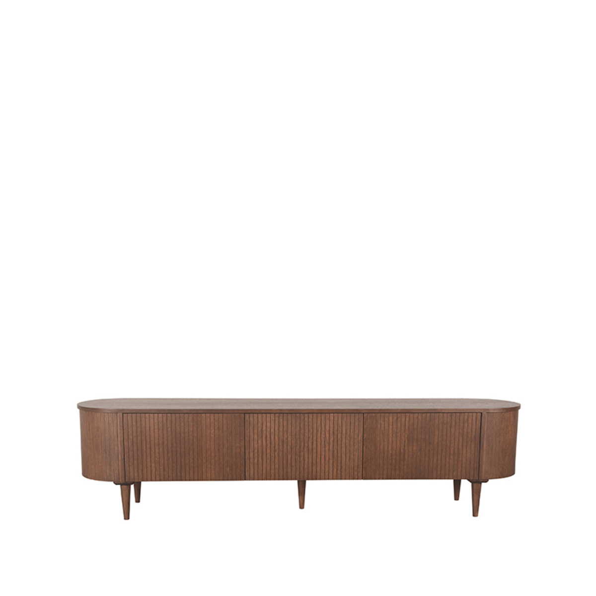 LABEL51 - Tv-Meubels Oliva - Walnoot - 47x220x55cm