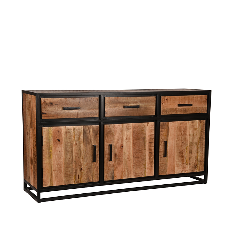 LABEL51 Dressoir Tampa - Rough - Mangohout -170cm