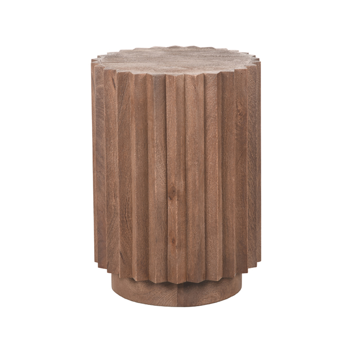 LABEL51 - Bijzettafel Novan - Bruin - 35x35x48cm