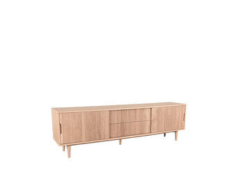 LABEL51 Tv-meubel Jule - Naturel - Eiken - 200 cm