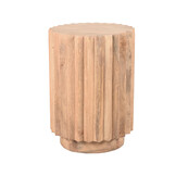LABEL51 - Bijzettafel Novan - Bruin - 35x35x48cm