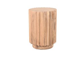 LABEL51 - Bijzettafel Novan - Bruin - 35x35x48cm
