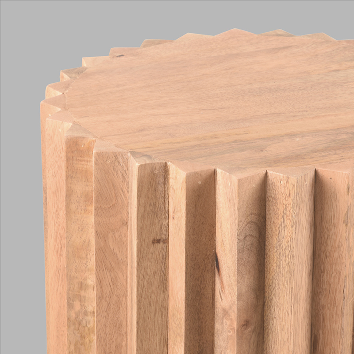 LABEL51 - Bijzettafel Novan - Bruin - 35x35x48cm