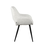 LABEL51 - Eetkamerstoel Fer - Beige - 57x58x87cm - Set van 2