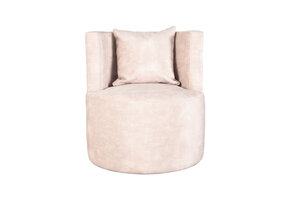 LABEL51 - Fauteuil Evy - Beige - 65x65x75cm