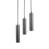 LABEL51 - Hanglamp Ferroli - Zwart - 25x25x150cm