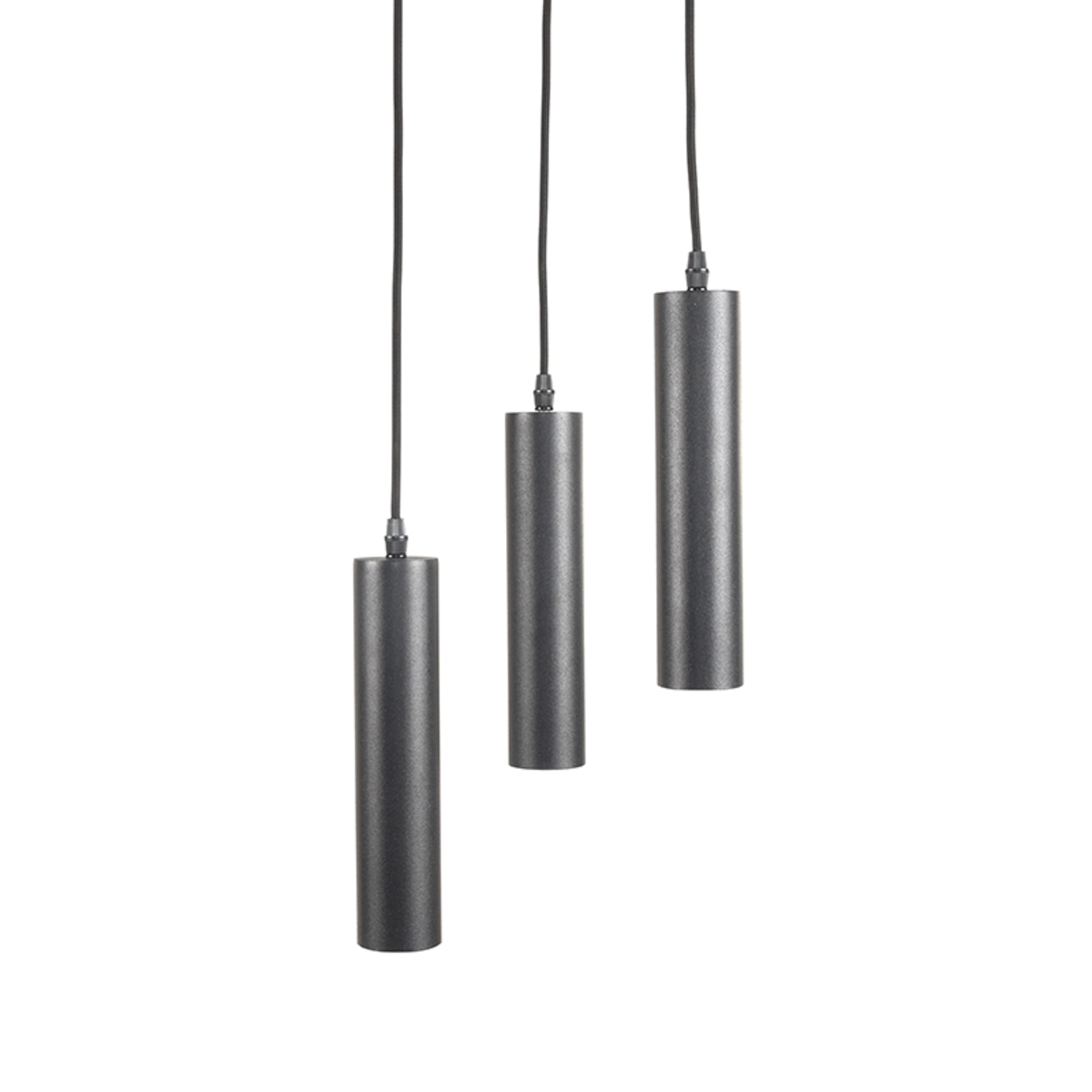 LABEL51 - Hanglamp Ferroli - Zwart - 25x25x150cm