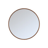 LABEL51 - Spiegel Oliva - Walnoot - 90x90x90cm