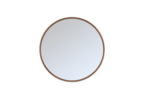 LABEL51 - Spiegel Oliva - Walnoot - 90x90x90cm