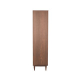 LABEL51 - Vitrinekasten Jule - Walnoot - 49x100x180cm
