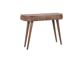 LABEL51 Bureau Nils - Espresso - Mangohout -100cm