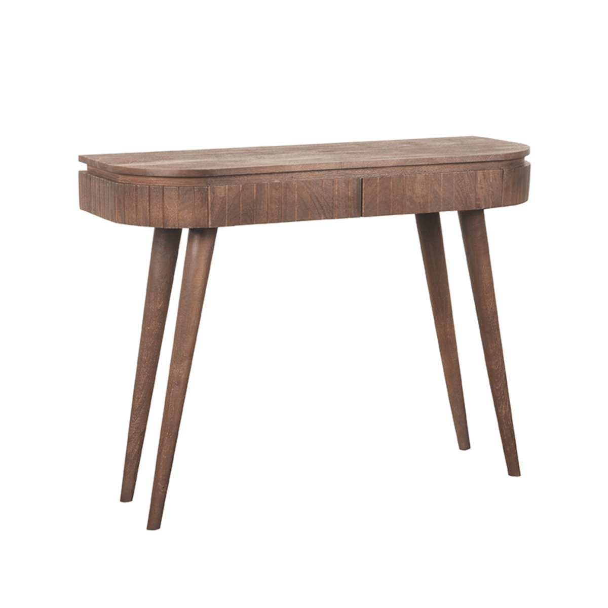LABEL51 Bureau Nils - Espresso - Mangohout -100cm