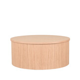 LABEL51 - Salontafel Oliva - Beige - 70x70x30cm
