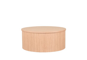 LABEL51 - Salontafel Oliva - Beige - 70x70x30cm