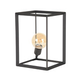 LABEL51 - Tafellamp Tetto 20x22x31cm - Zwart - Metaal