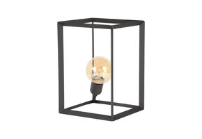 LABEL51 - Tafellamp Tetto 20x22x31cm - Zwart - Metaal