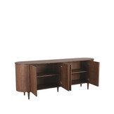 LABEL51 - Dressoir Oliva - Walnoot - 47x220x85cm