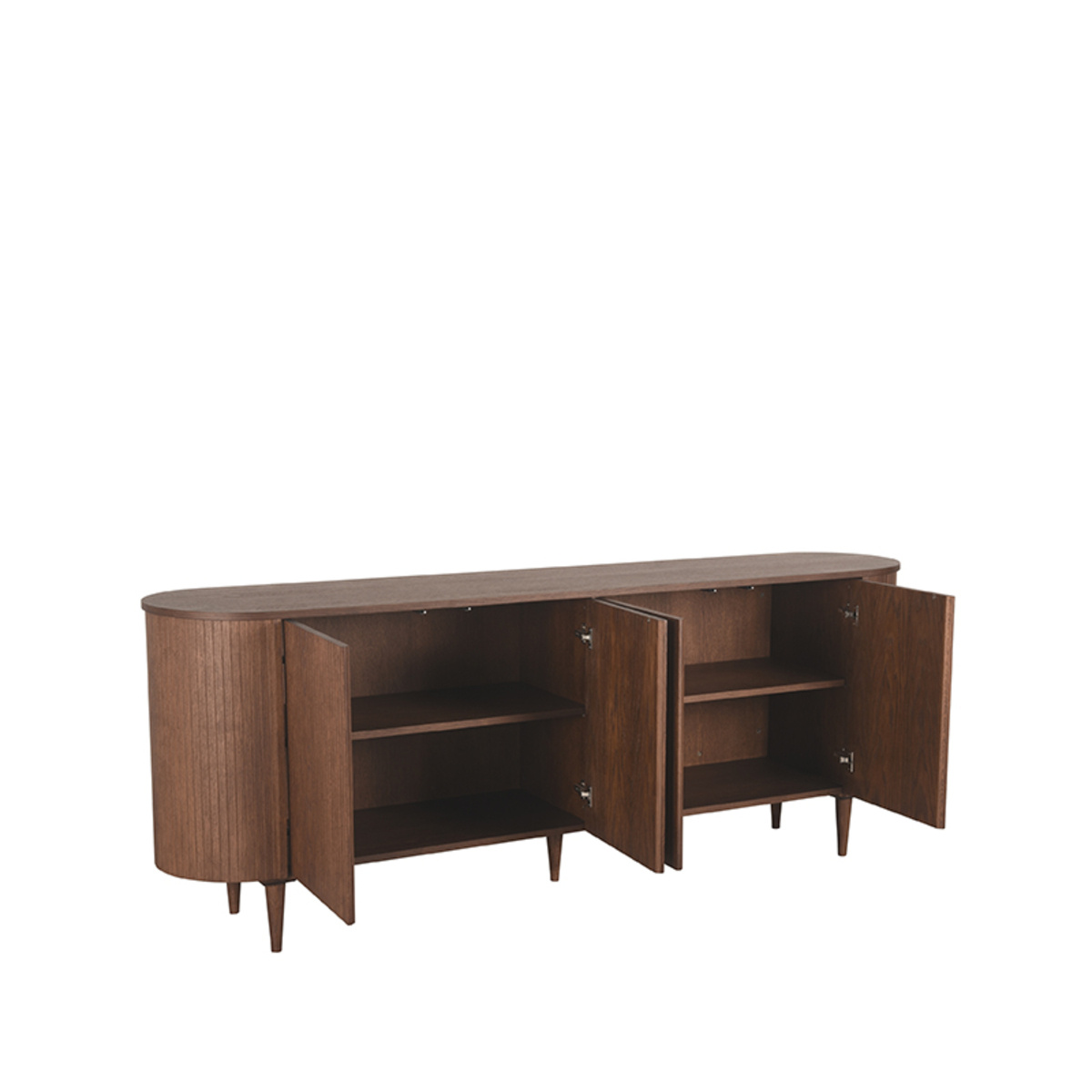 LABEL51 - Dressoir Oliva - Walnoot - 47x220x85cm