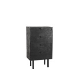 LABEL51 - Ladekast Cotia - Zwart - 30x50x90cm