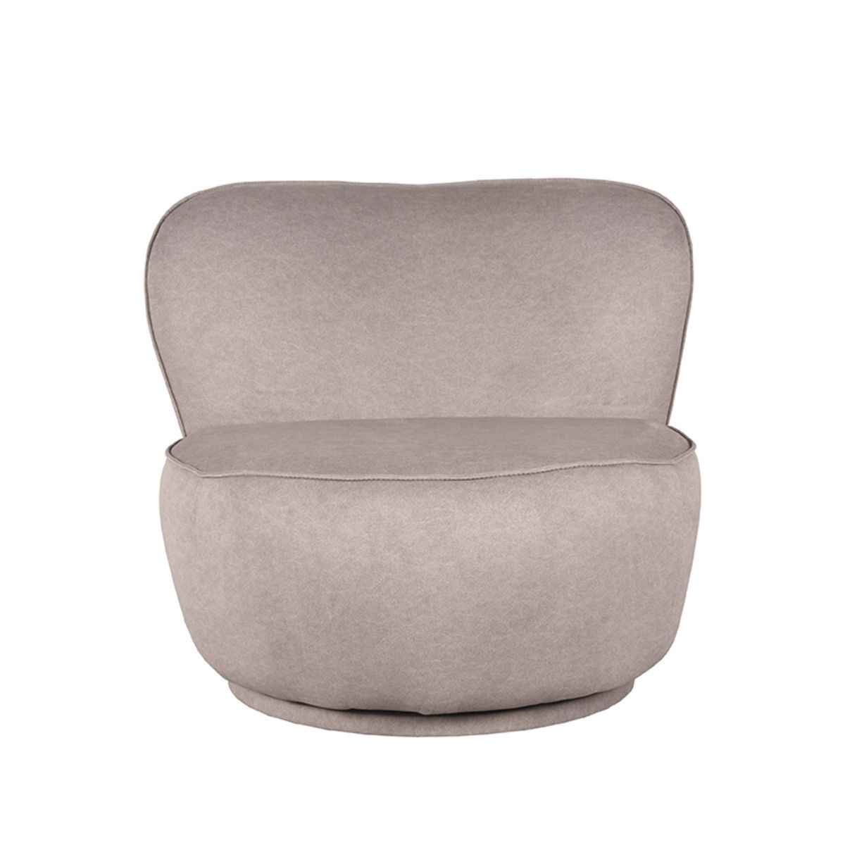 LABEL51 - Fauteuil Bunny - Soft Taupe - 90x90x75cm