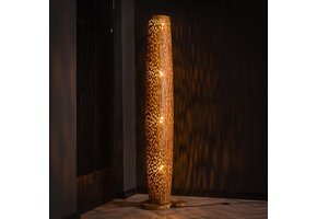 Hoyz Collection - Vloerlamp L Bars - Teakhout - 184cm