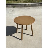 ZOMER-Sens-Line - Porto Sidetable ø58cm - Aluminium - Houtpatroon