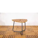 ZOMER-Sens-Line - Tommy bijzettafel tuin - 48x48x38,5 - Acacia FSC 100%