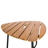 ZOMER-Sens-Line - Tommy bijzettafel tuin - 48x48x38,5 - Acacia FSC 100%
