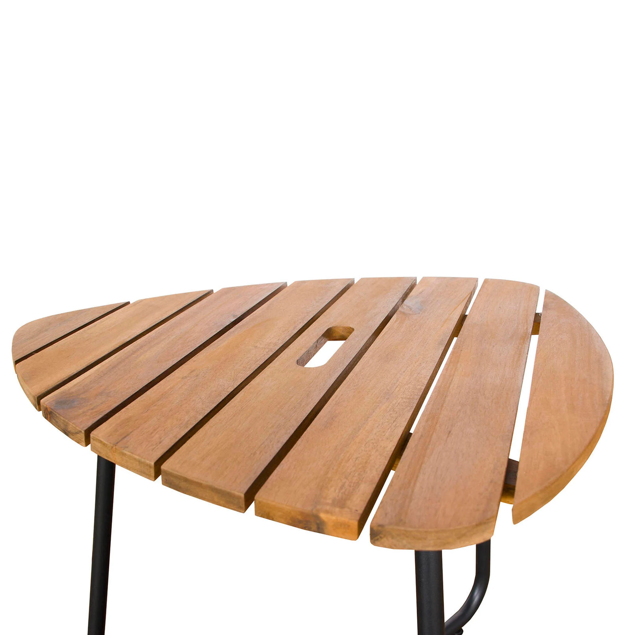 ZOMER-Sens-Line - Tommy bijzettafel tuin - 48x48x38,5 - Acacia FSC 100%
