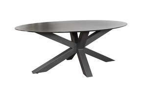 ZOMER-Sens-Line - Atalanta Tuintafel Ovaal 200x100cm - Keramiek