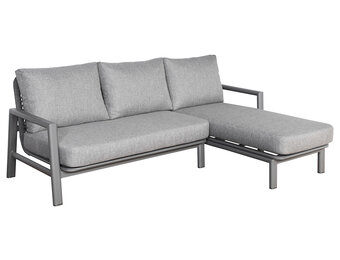 ZOMER-Sens-Line - Melbourne Hoekbank - Tuin - Grijs