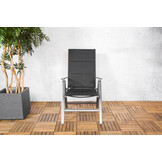 ZOMER-Sens-Line - Parma Tuinstoel - Verstelbare Tuinstoel - Grijs