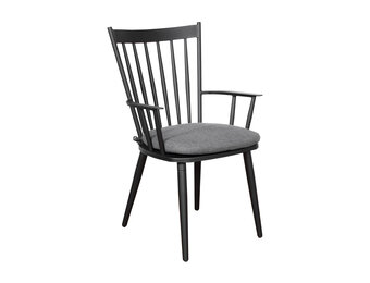 ZOMER-Sens-Line - Amsterdam Tuinstoel Zwart - Aluminium - Set van 2