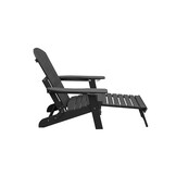 ZOMER-Sens-Line - Montreal Lounge stoel - Zwart - inklapbaar