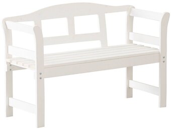 ZOMER-Sens-Line - Friesen Tuinbank 113cm - 2-zits - Wit