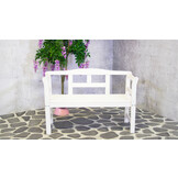 ZOMER-Sens-Line - Friesen Tuinbank 113cm - 2-zits - Wit