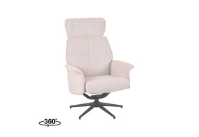 LABEL51 - Fauteuil Verdal - Beige - 79x77x109cm