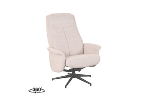 LABEL51 Fauteuil Bergen - Naturel - Boucle