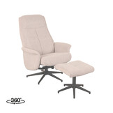 LABEL51 - Fauteuil Bergen - Rood - 76x77x105cm