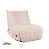 LABEL51 - Fauteuil Take It Easy - Beige - 104x84x94cm