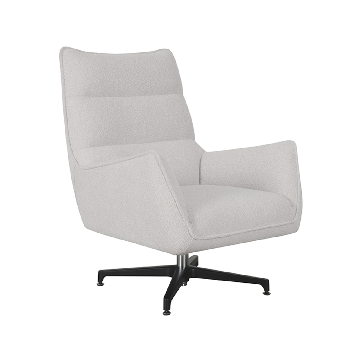 LABEL51 Fauteuil Rodia - Naturel - Boucle