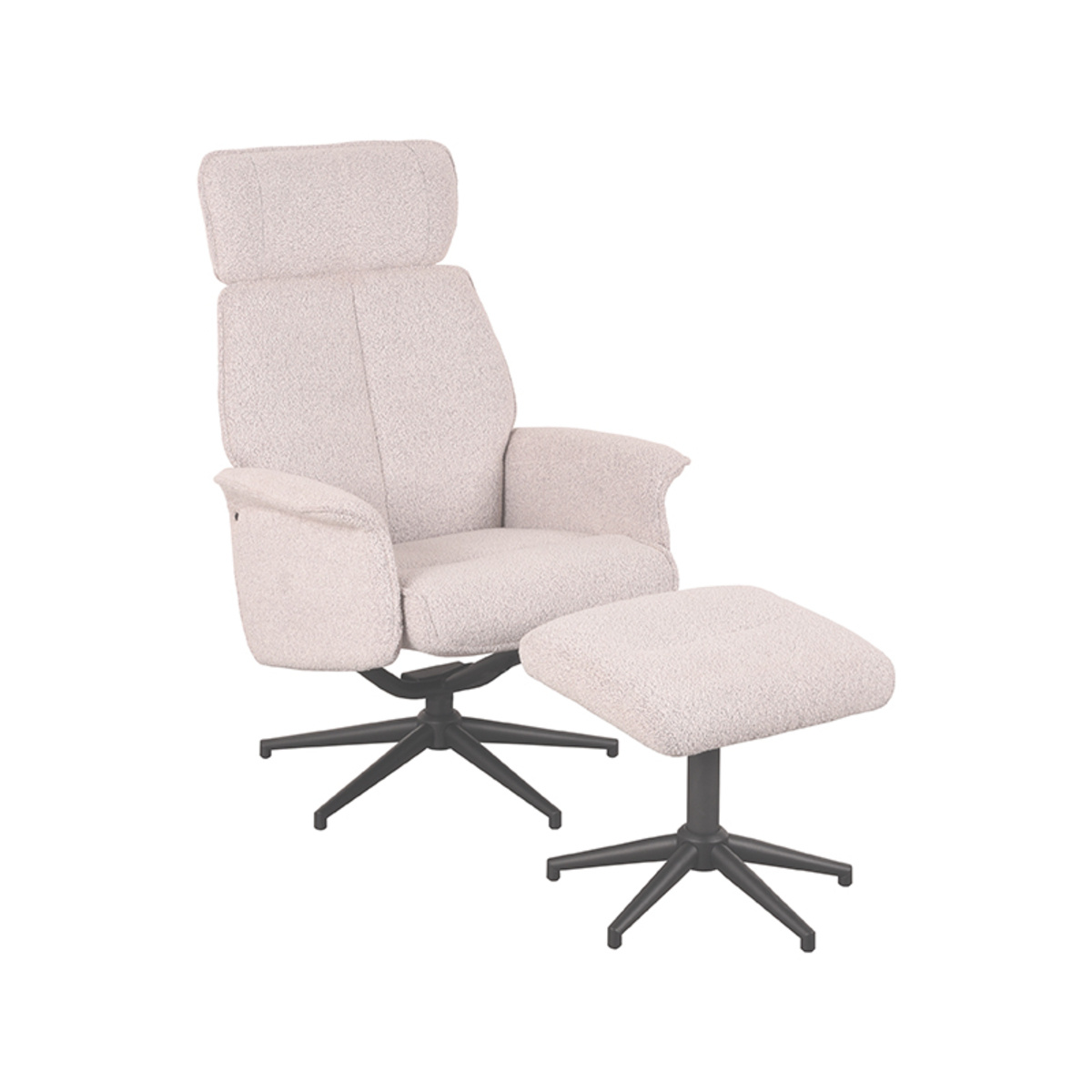 LABEL51 - Fauteuil Verdal - Beige - 79x77x109cm