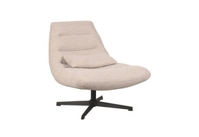 LABEL51 - Fauteuil Nox - Beige - 62x77x53cm