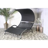 ZOMER-Sens-Line - Cuba 2-Persoonsligbed - Zwart