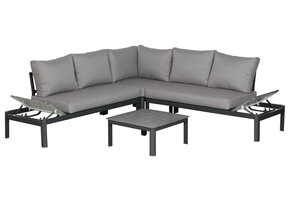 ZOMER-Sens-Line - Leroy Loungeset - 2-delig - Grijs