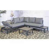 ZOMER-Sens-Line - Leroy Loungeset - 2-delig - Grijs